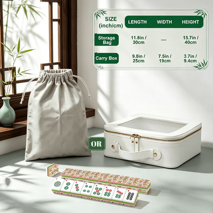 4 Layer Mahjong Tiles Set - Multiple Style Available