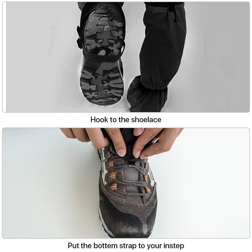 Leg Gaiters Snake for Tick Protection for Women Men Waterproof Boot Cover Gaiters for Hiking Hunting