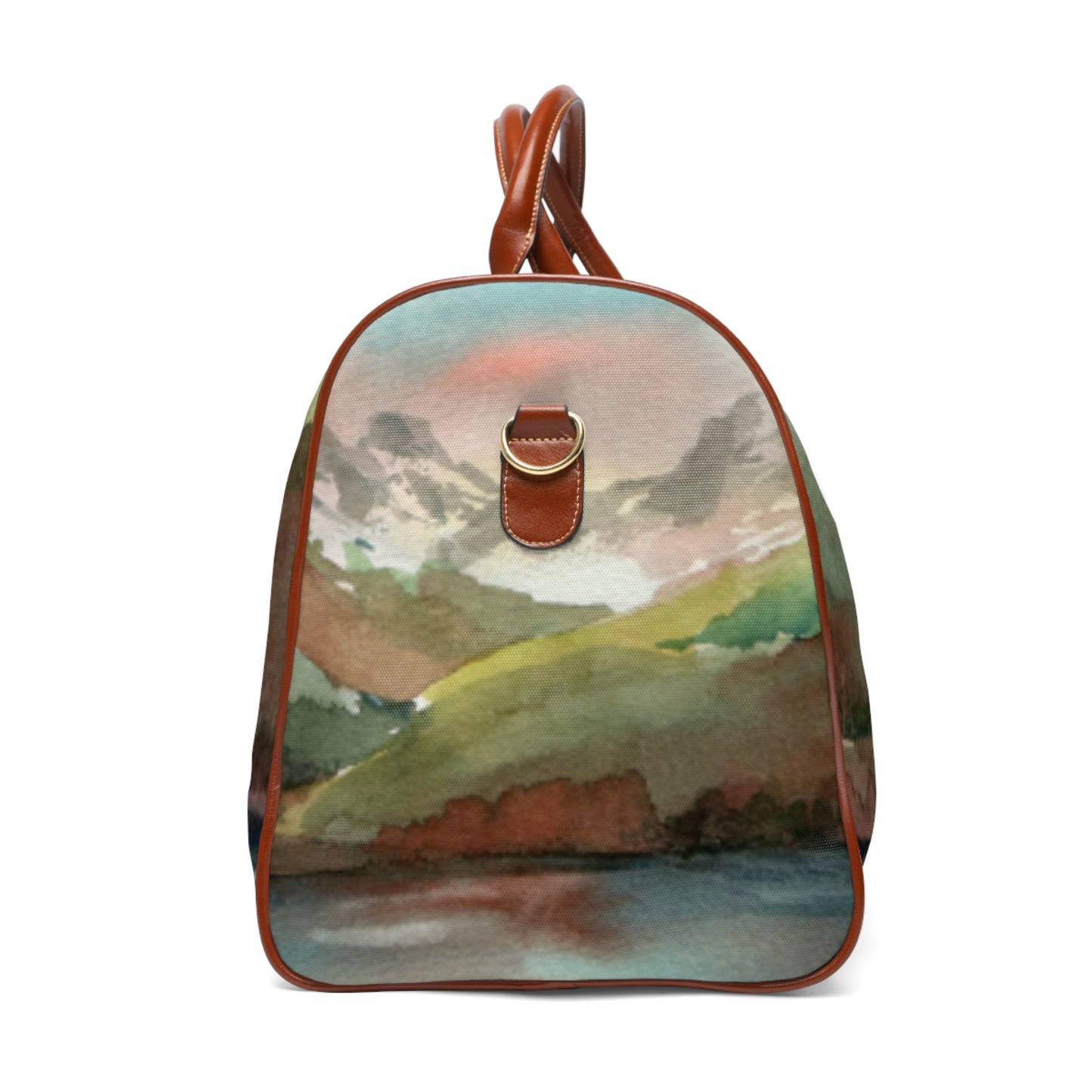 Painted Mountains - Waterproof Travel Bag