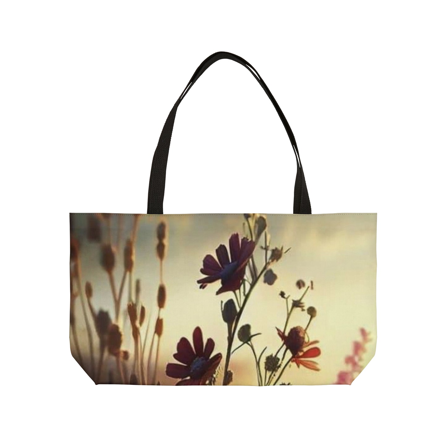 Morning Flowers Weekender Tote Bag