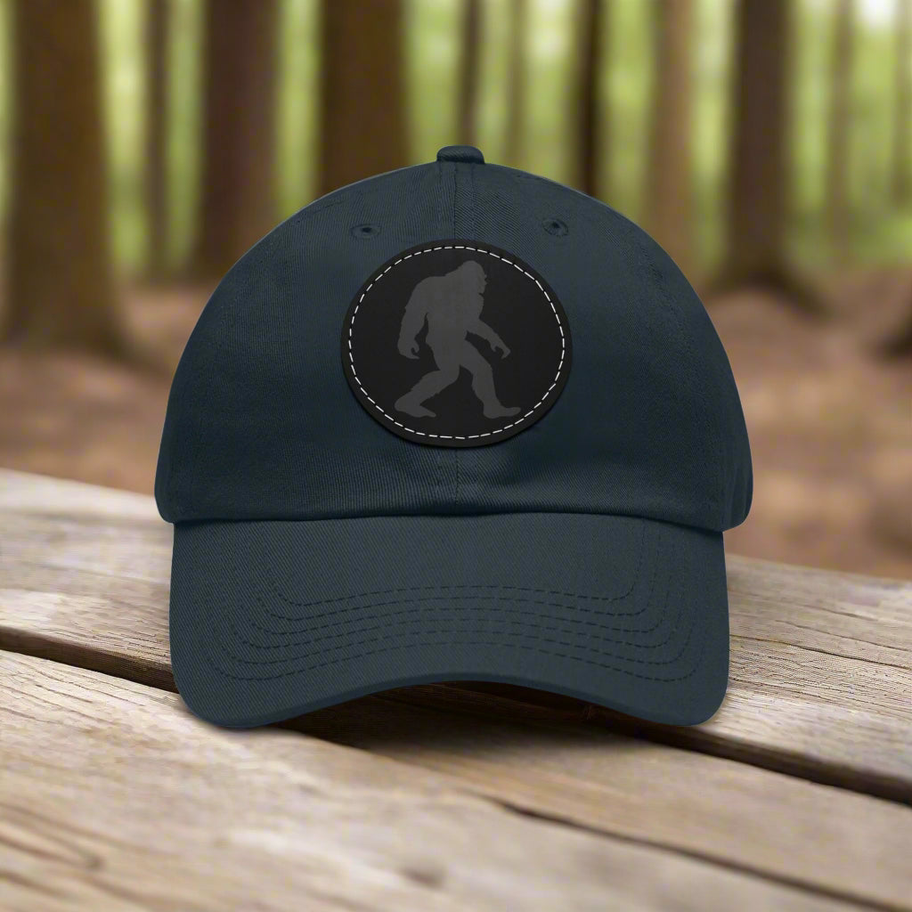 Bigfoot Hat with Leather Round Patch