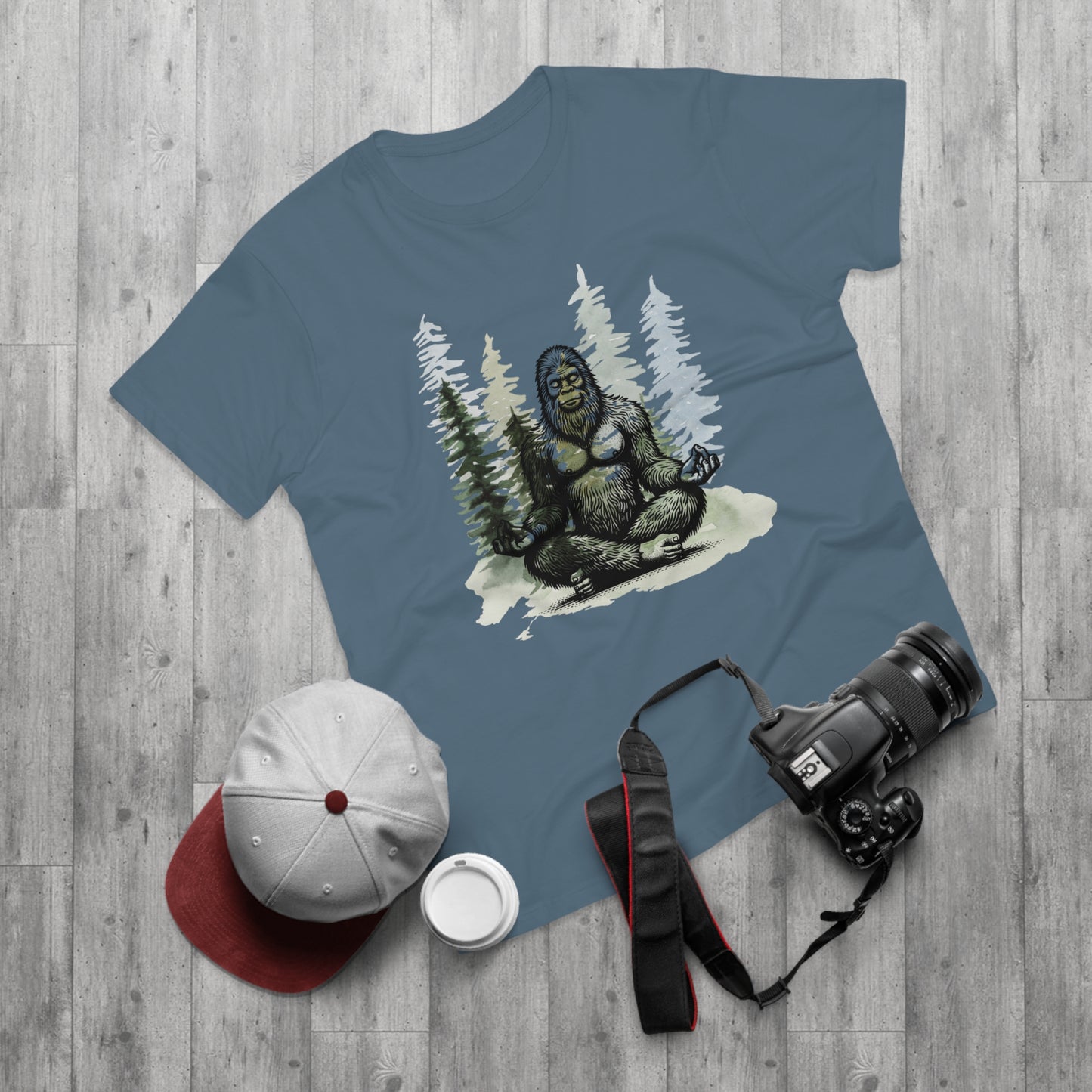 Bigfoot Zen T-shirt - Men's T Shirt