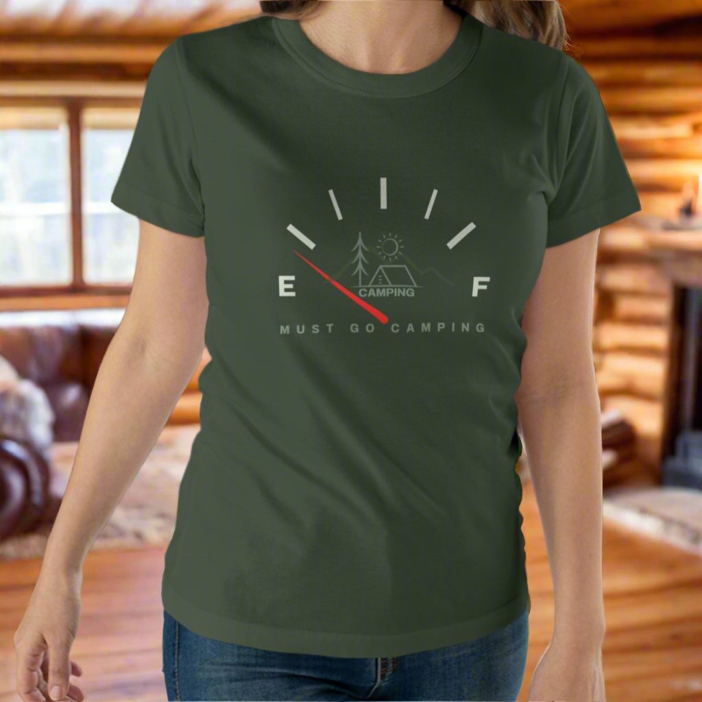 Must Go Camping -  Women's T-shirt