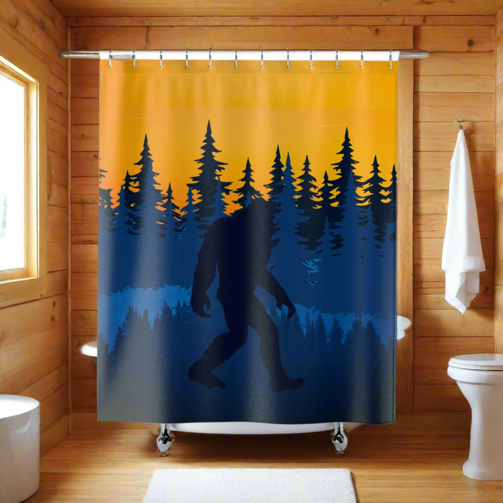 Bigfoot Shower Curtains