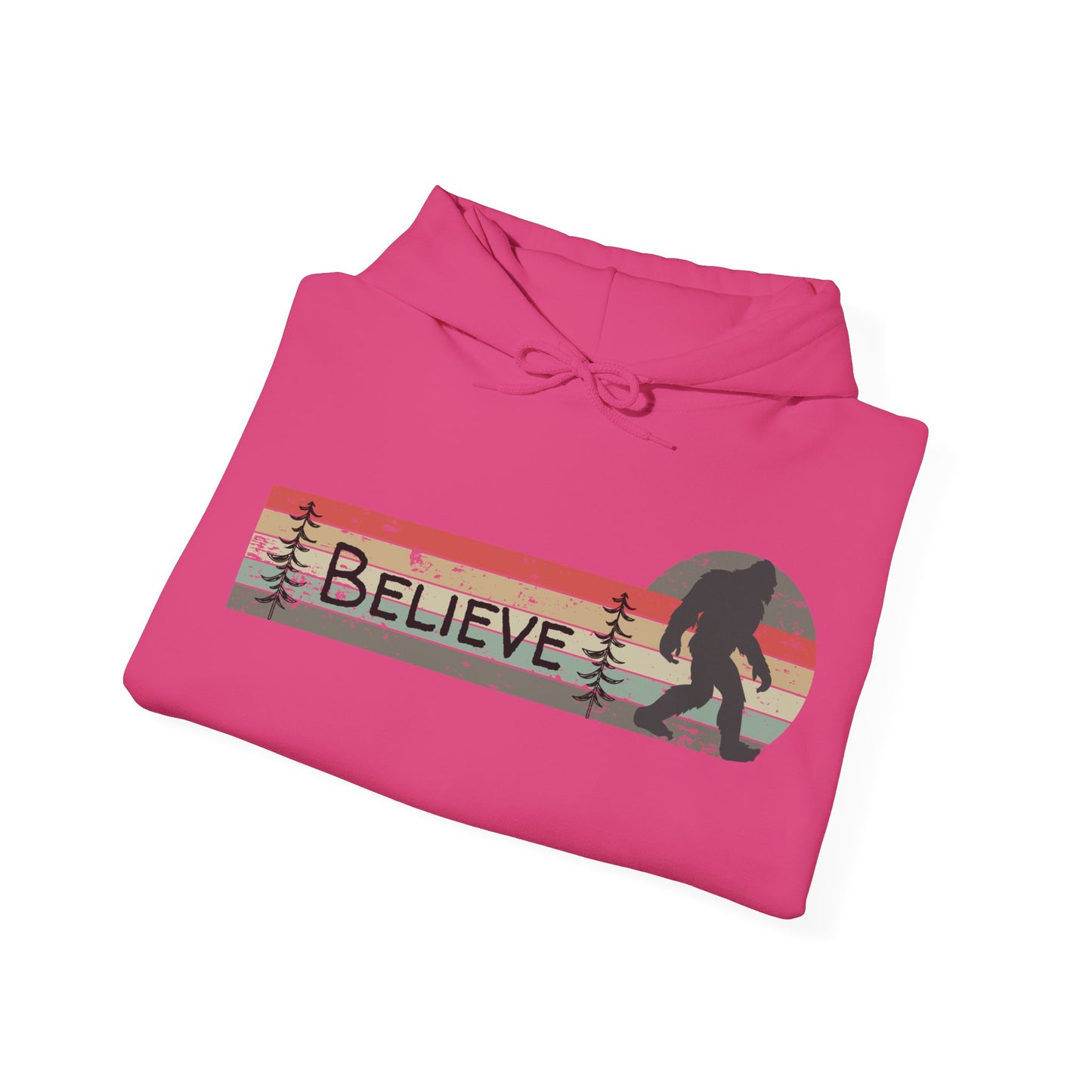 Bigfoot Believe Hooded Sweatshirt