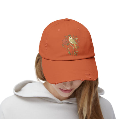 Hey Bird - Distressed Cap