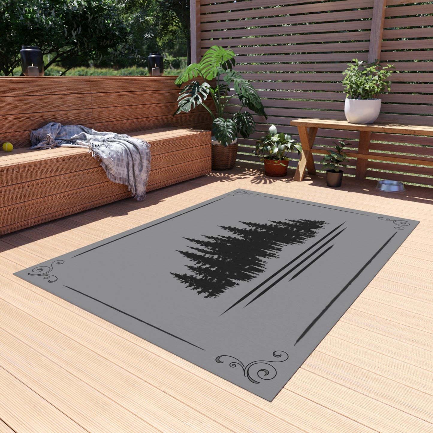 Hidden Pines Outdoor Rug