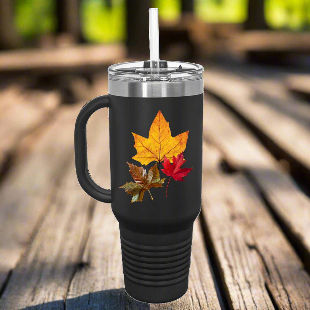 Autumn Leaves - Insulated Travel Mug, 40oz