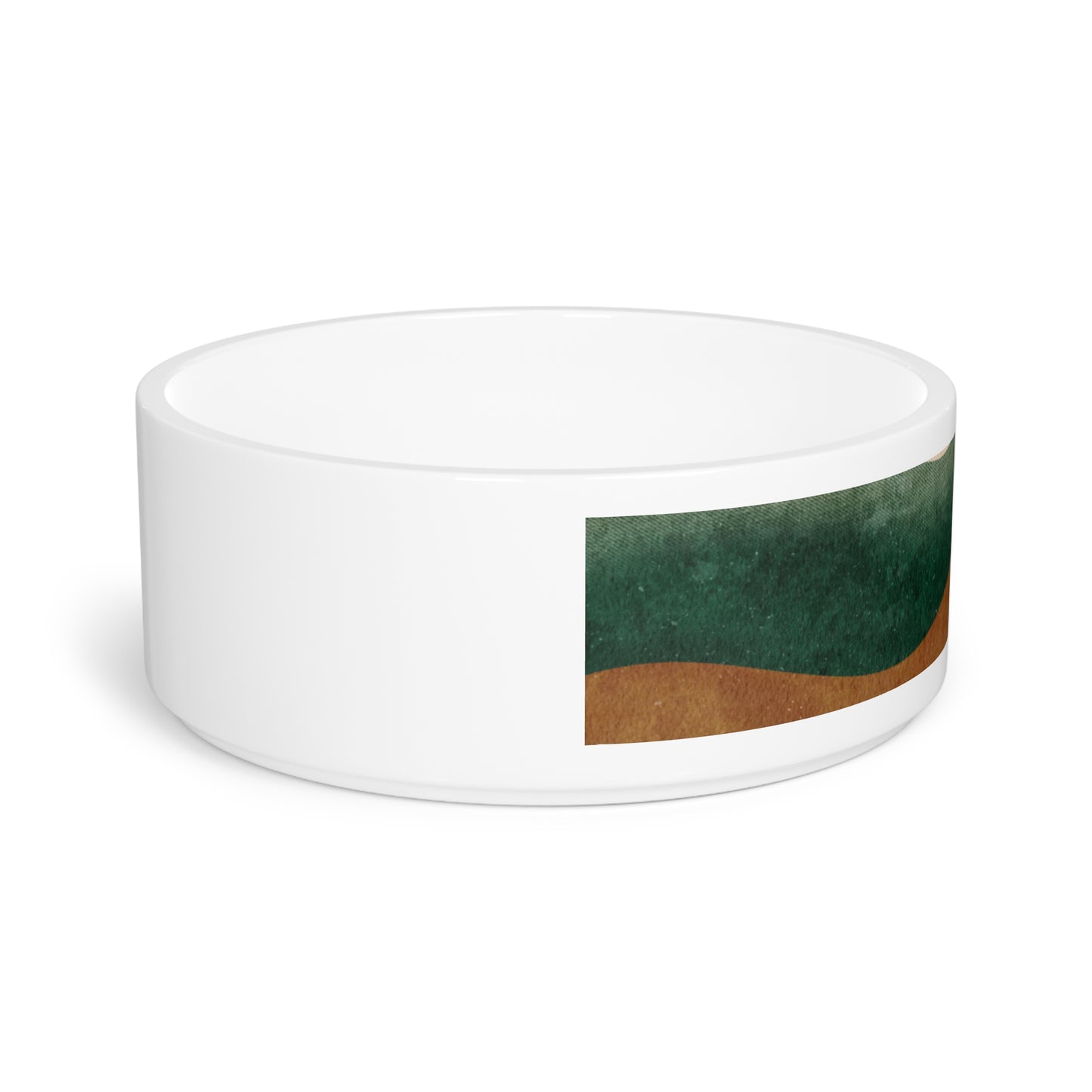 Autumn Waves Pet Bowl