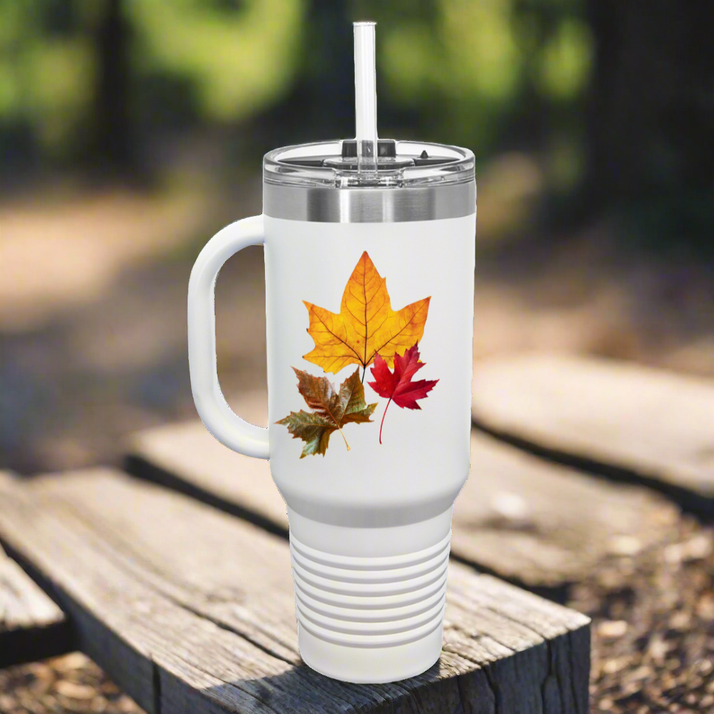 Autumn Leaves - Insulated Travel Mug, 40oz