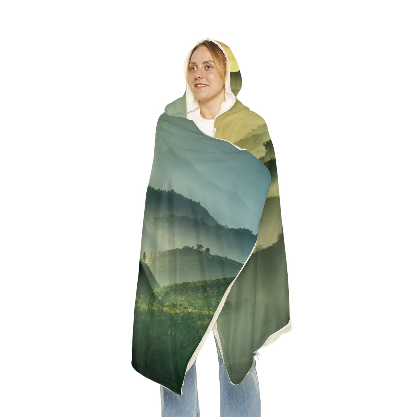 Mossy Mountain Top Blanket