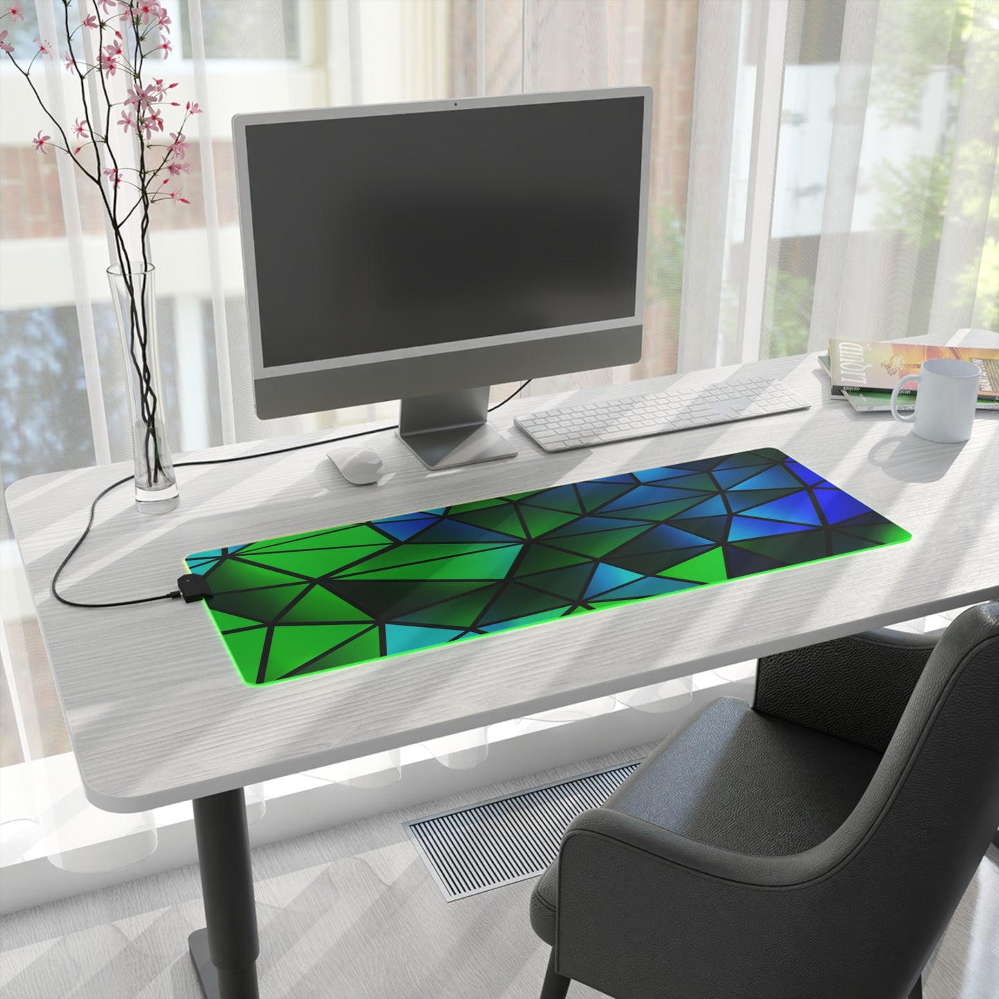 Mosaic LED Gaming Mouse Pad