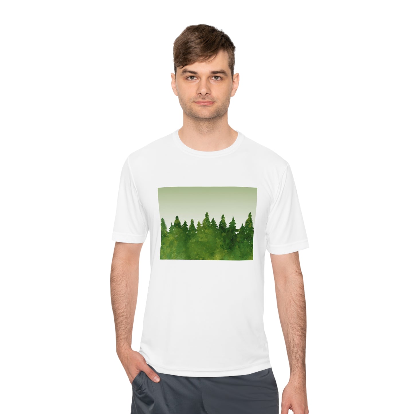 Green Mountain Unisex Moisture Wicking Tee