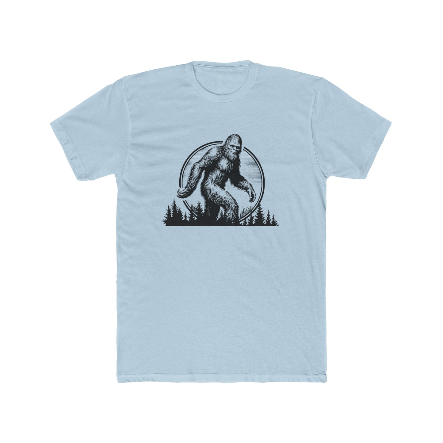 Bigfoot Rises Men's Cotton Crew Tee