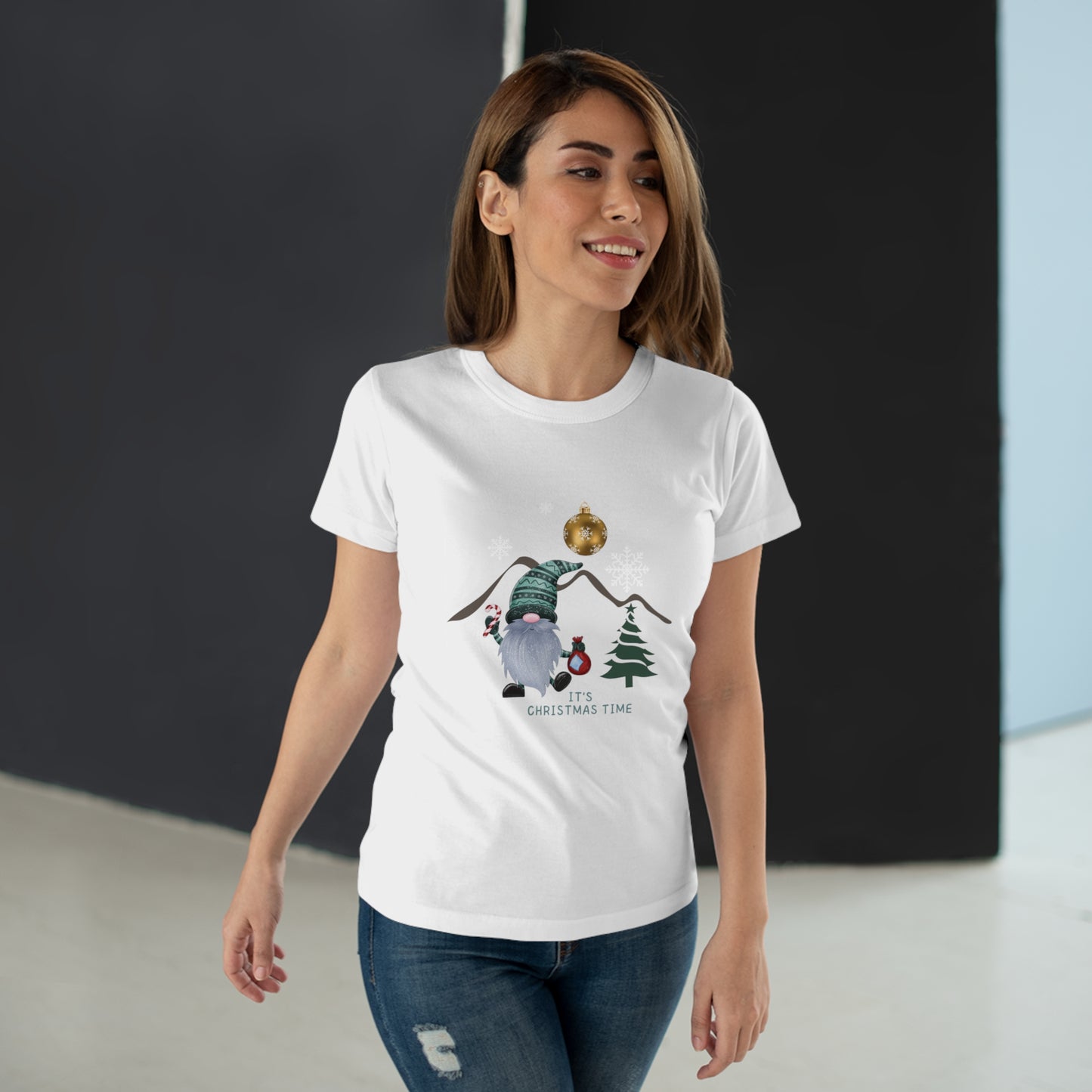 It’s Christmas Time - Mountain Gnome Women's T-shirt