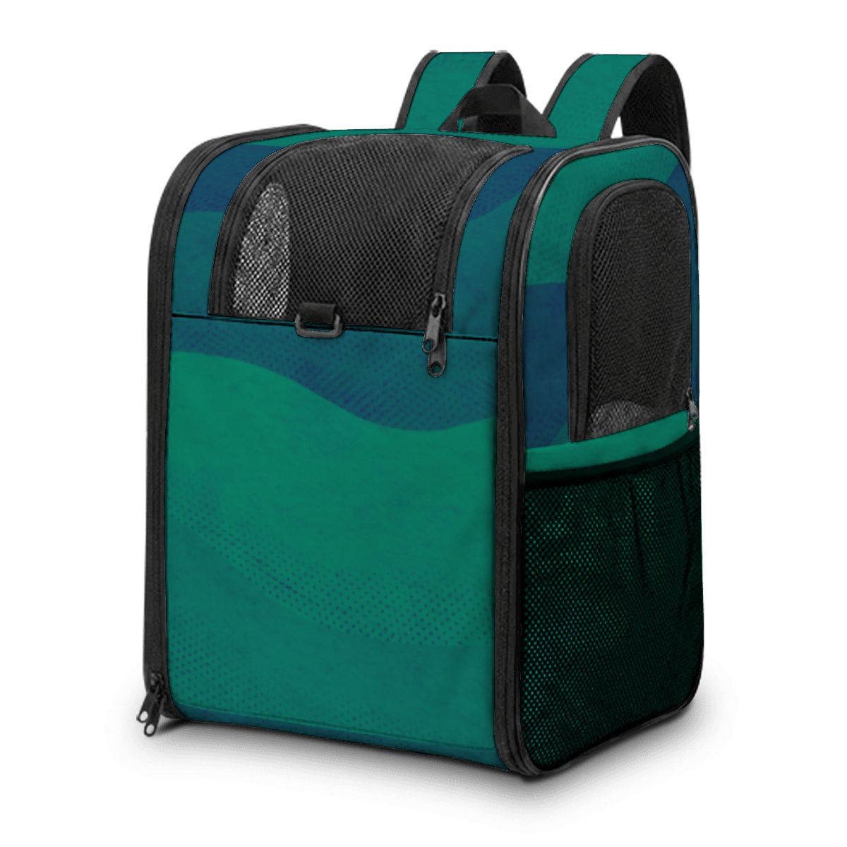 Pet Carrier Backpack - Blue Wave