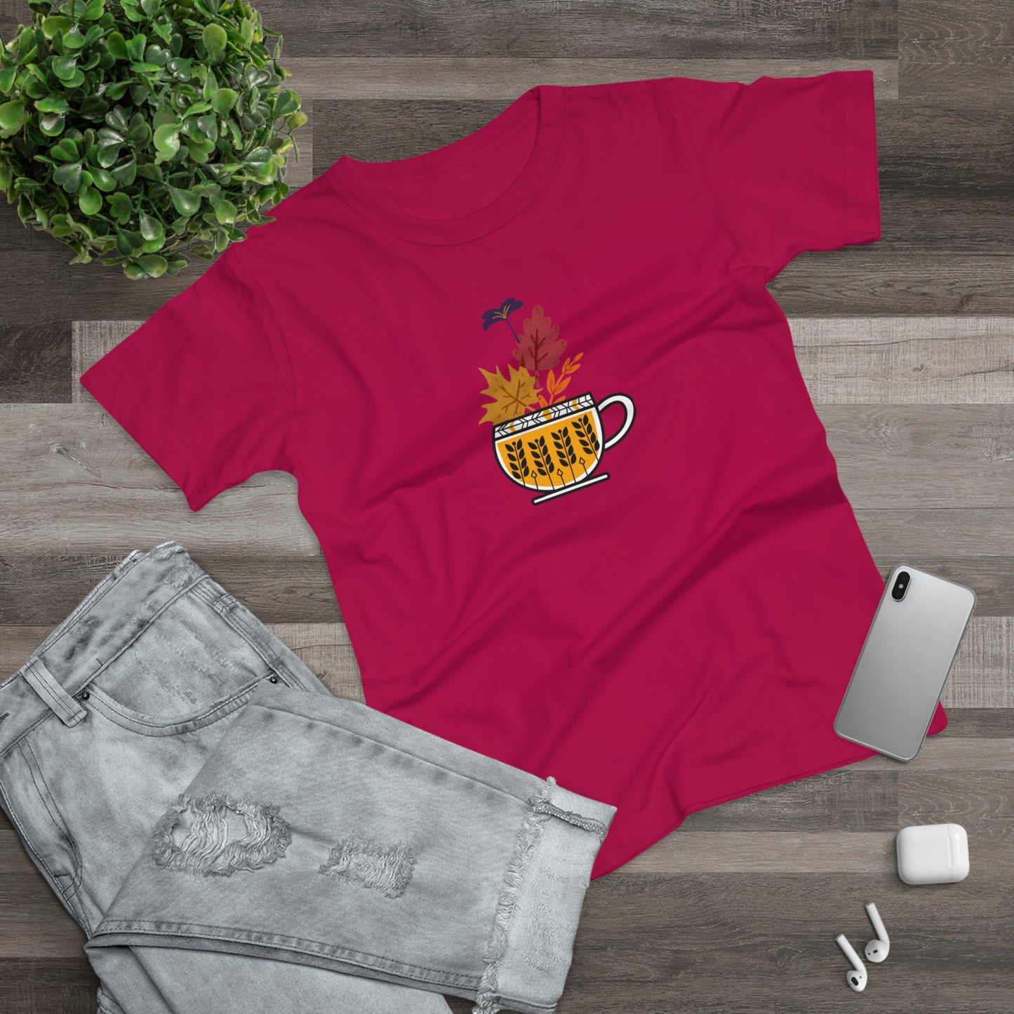 Cup of Fall - Women’s Maple Tee