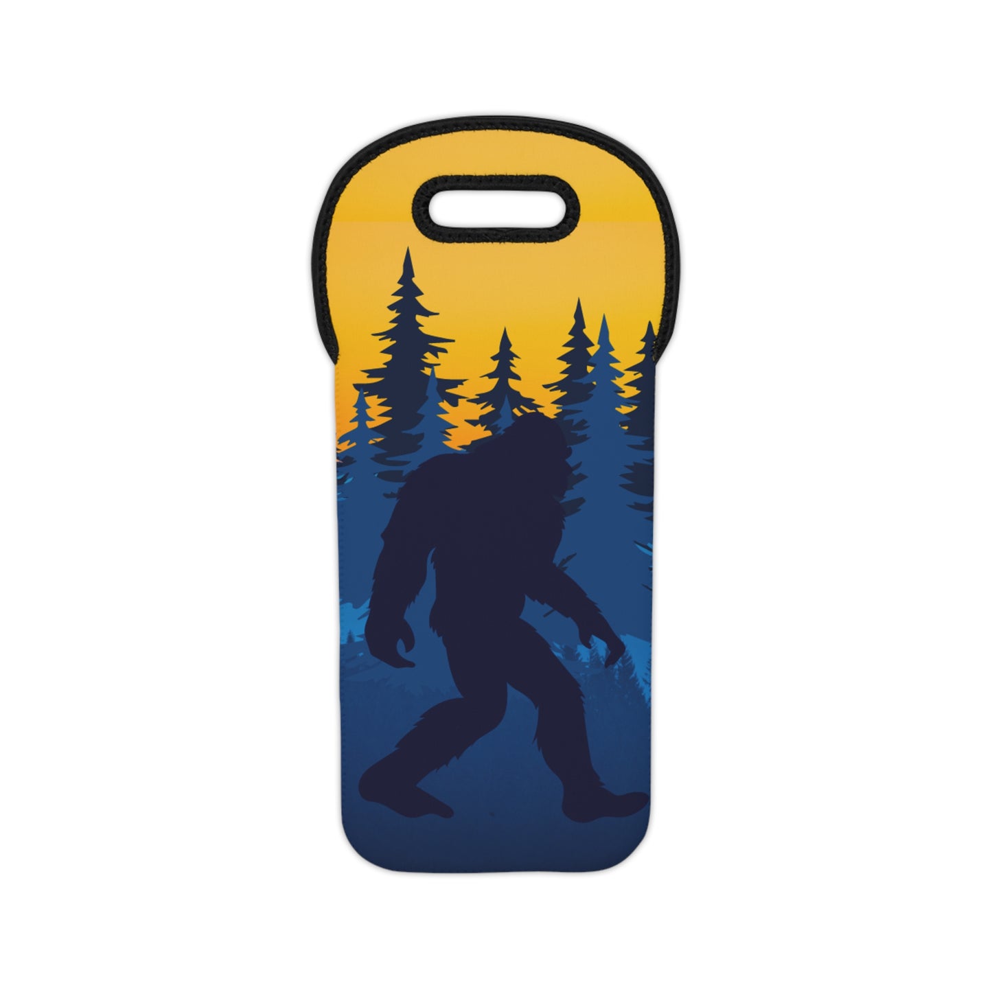 Bigfoot Blue Horizon - Wine Tote Bag