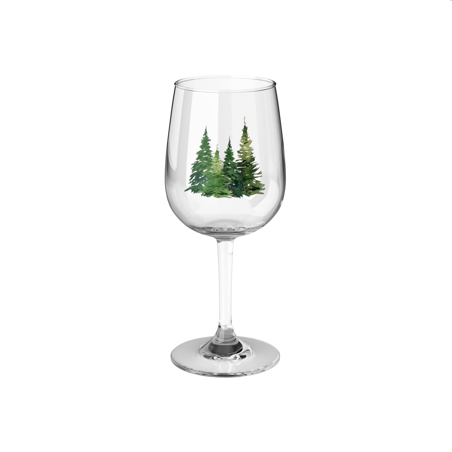 Mountain Pine Wine Glass, 12oz