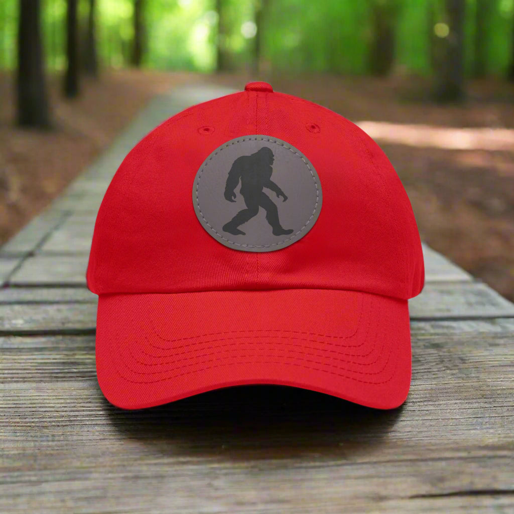 Bigfoot Hat with Leather Round Patch