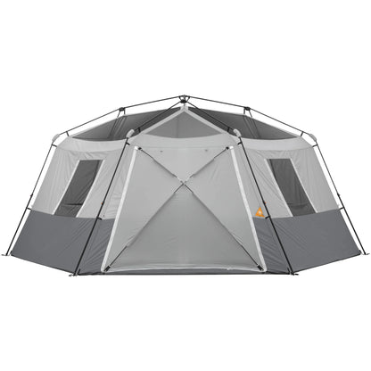 WMT-171582 17 X 15 11-Person Instant Hexagon Cabin Tent