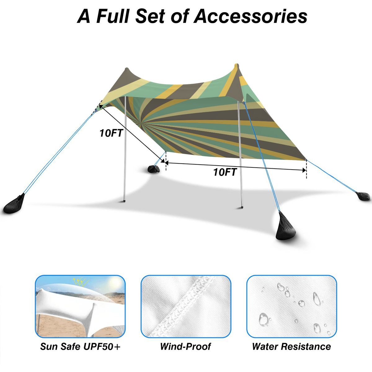 Beach Canopy Retro Days Designs