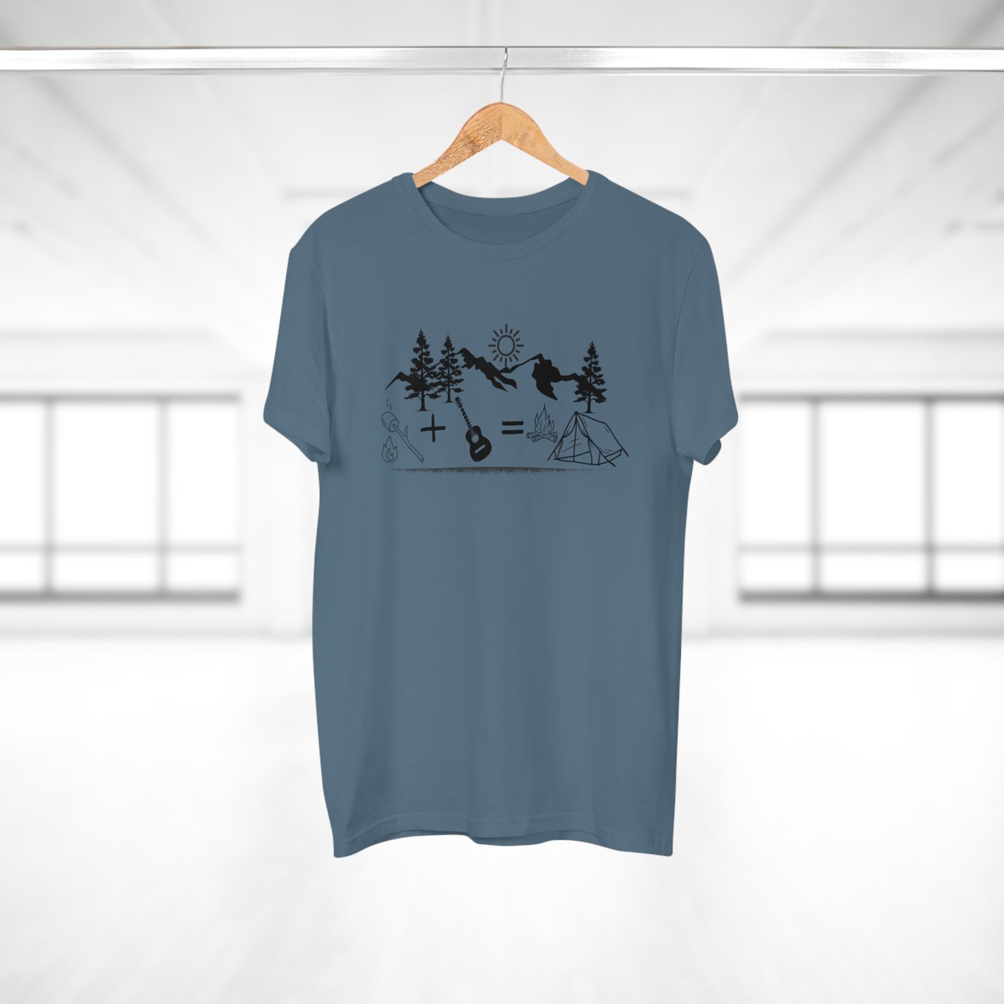 Mountain Camping - Men's T-shirt