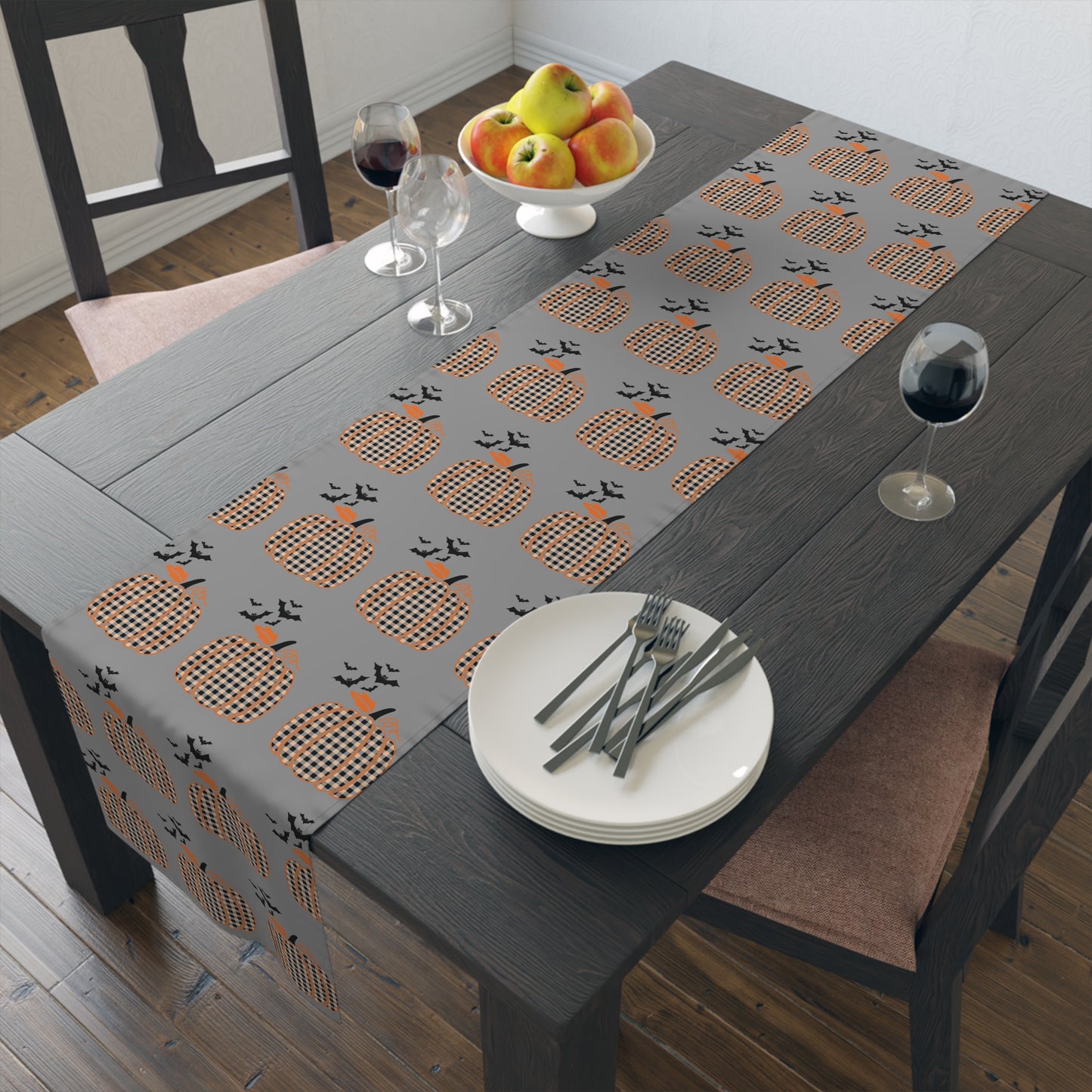 Farm House Pumpkin - Table Runner