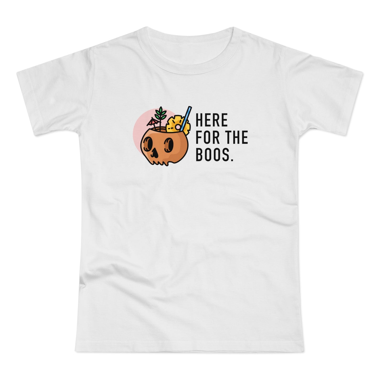 Here For The Boos - Women’s Maple Tee