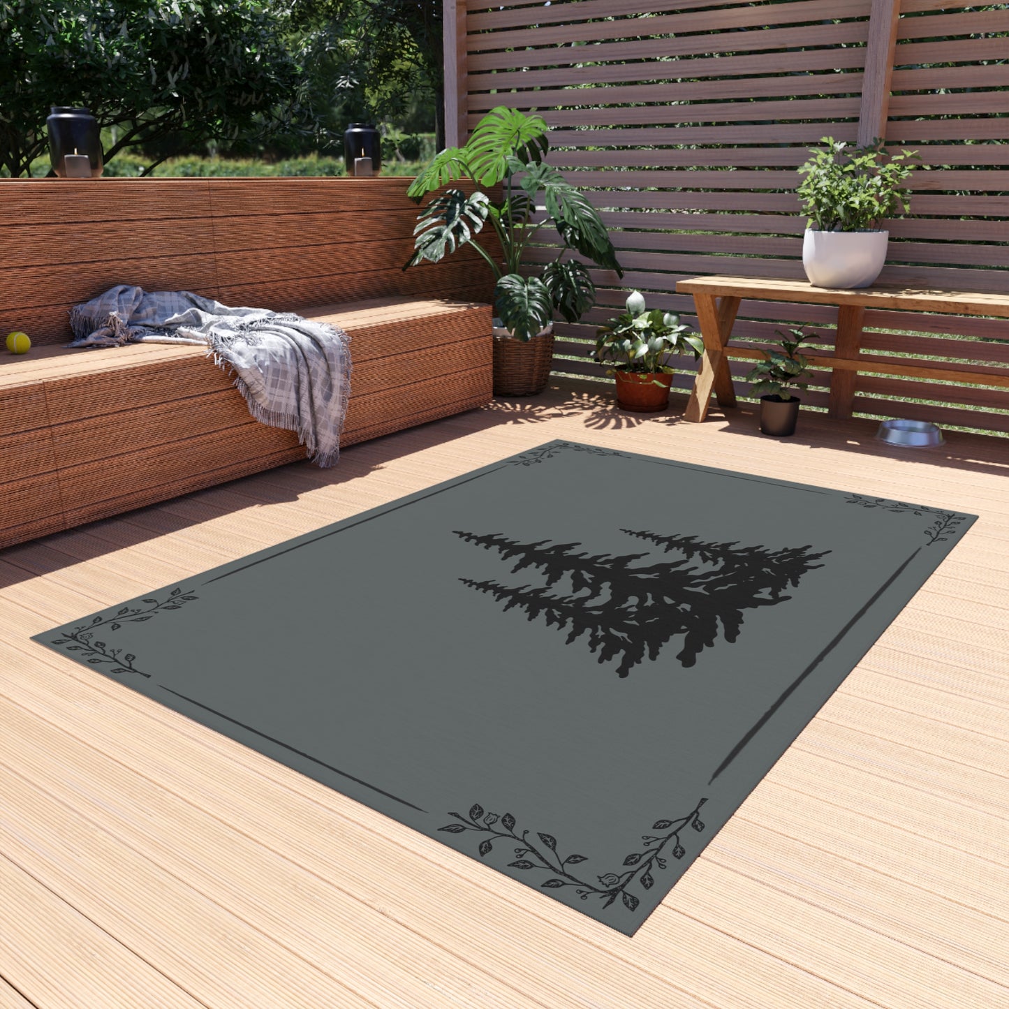 Mountain Pines Outdoor Rug