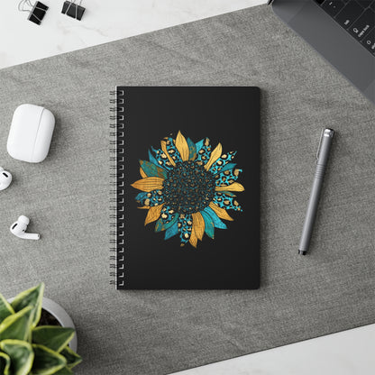 Blue Flower Notebook