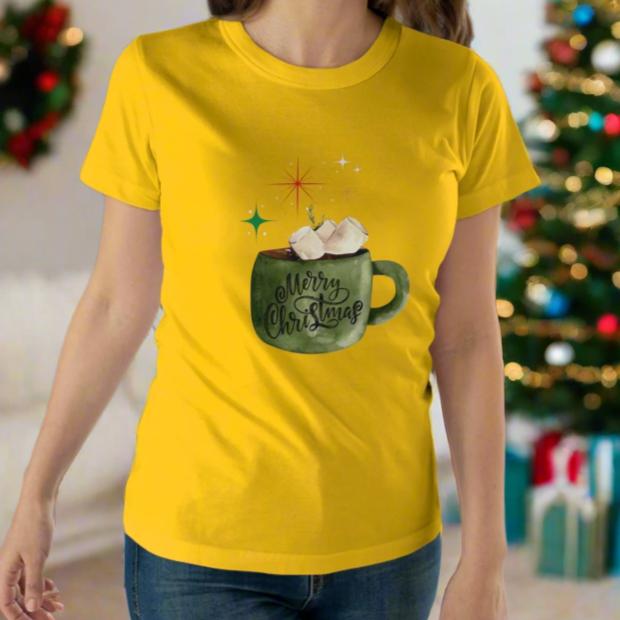 Christmas Marshmallow Mug Women's T-shirt