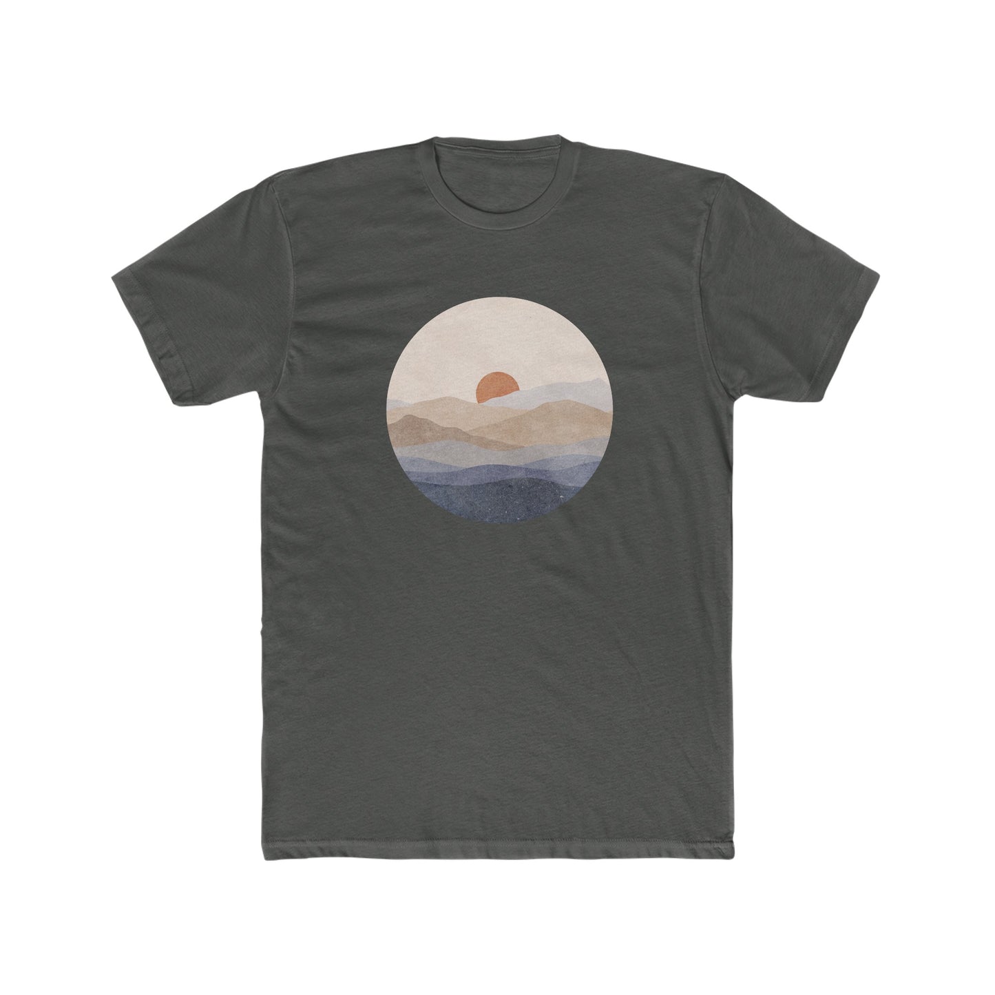 Paper Mountain Men's Cotton Crew Tee