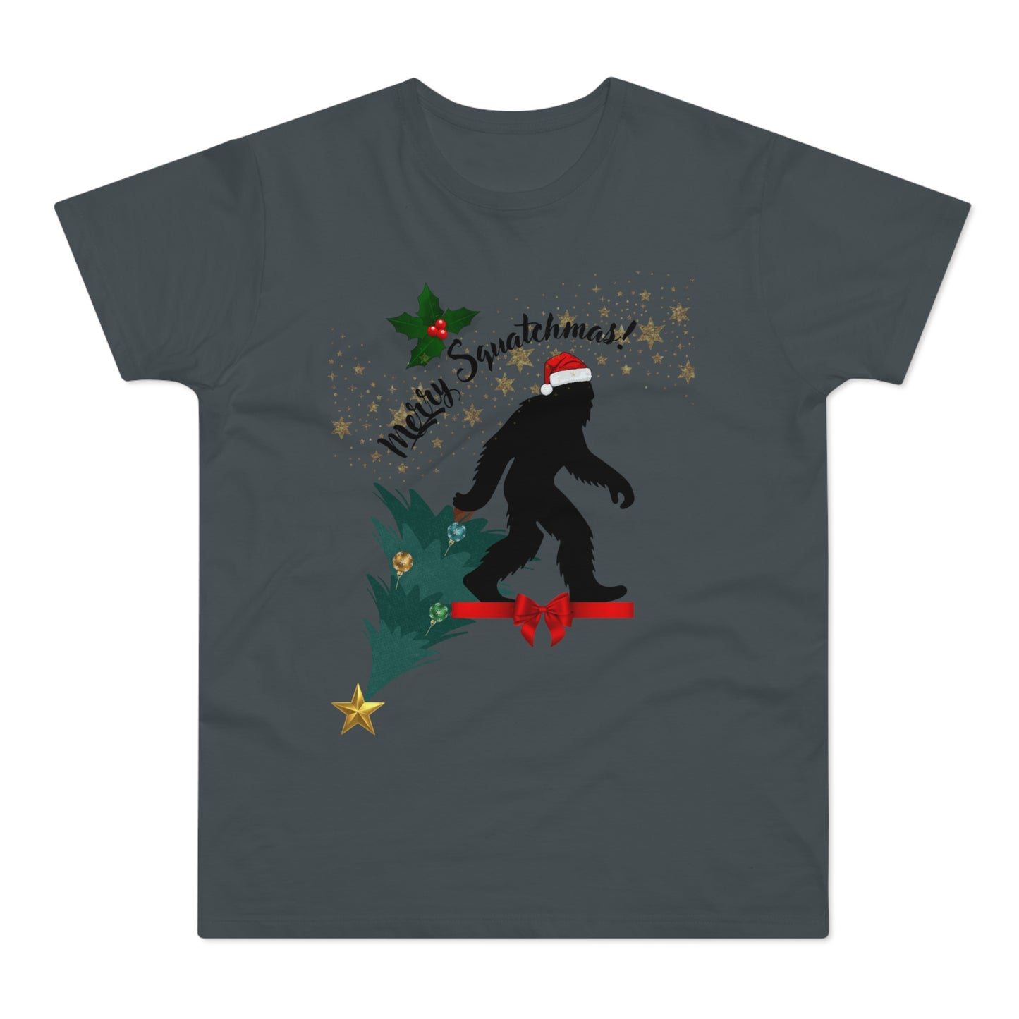 Merry Squatchmas T-shirt for Men