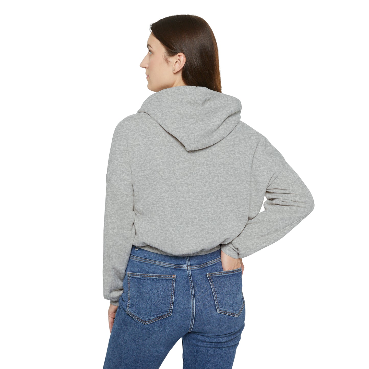 Leafy Green Tree - Women's Cinched Bottom Hoodie