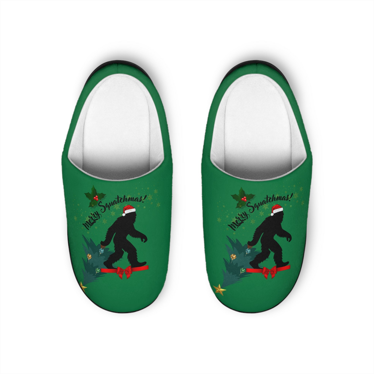 Merry Squatchmas - Women's Slippers