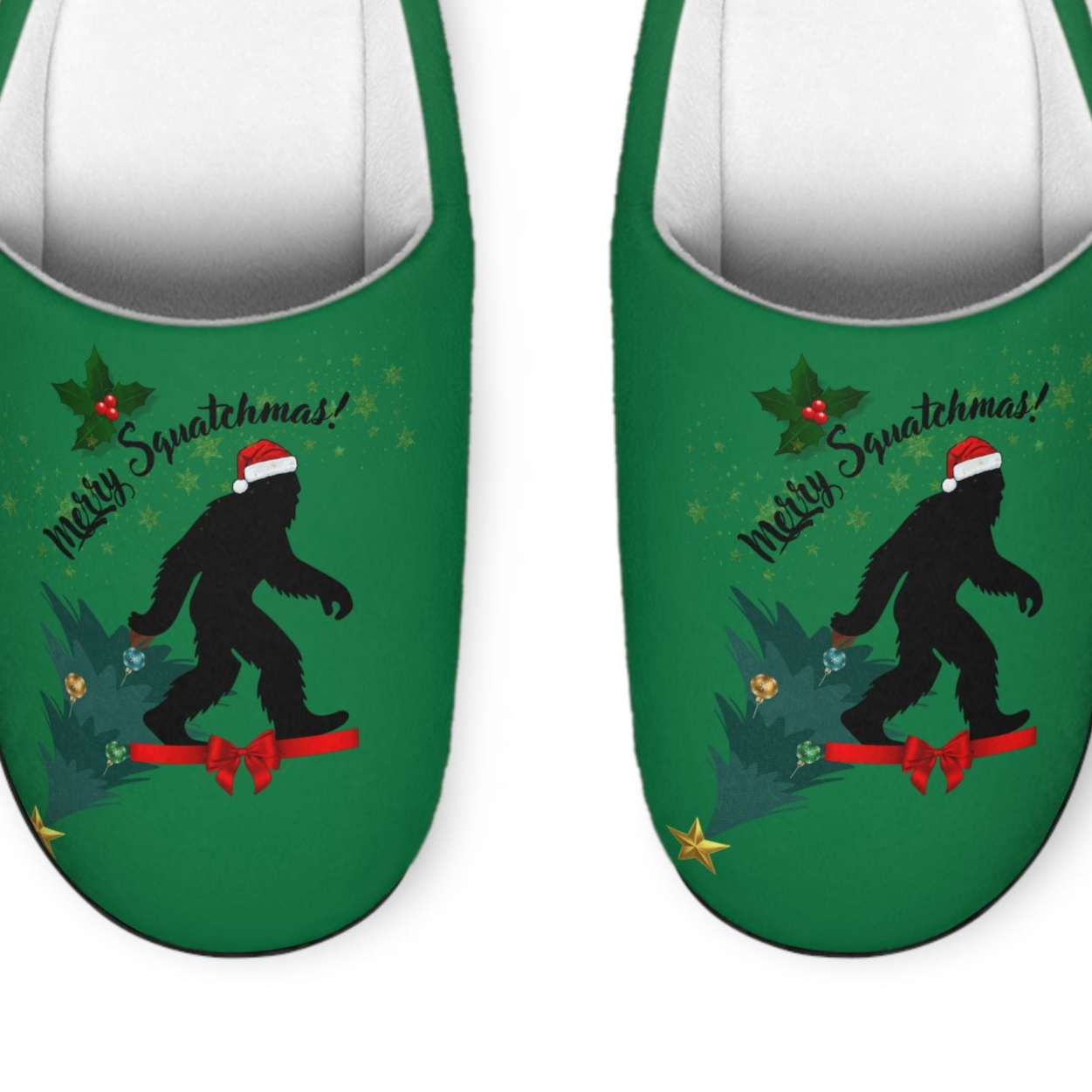 Merry Squatchmas - Women's Slippers