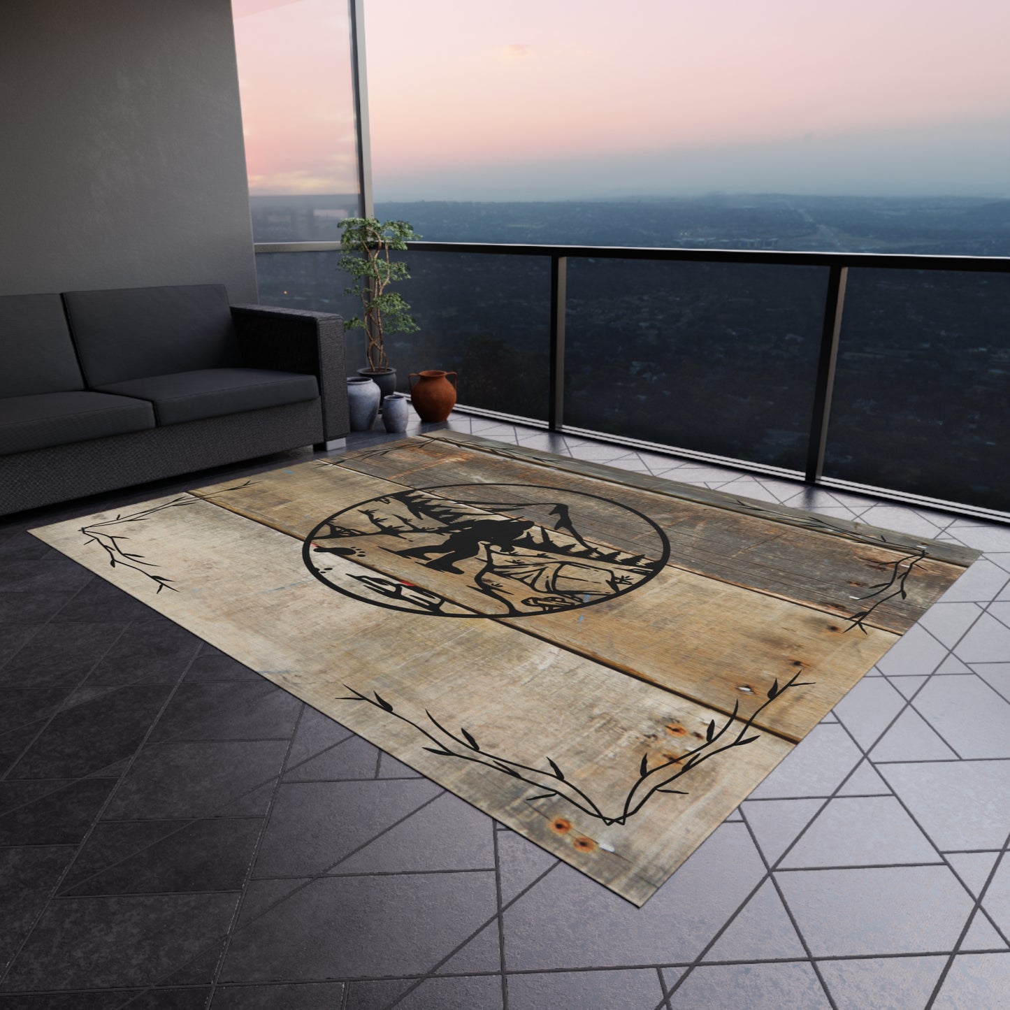 Bigfoot Outdoor Rug