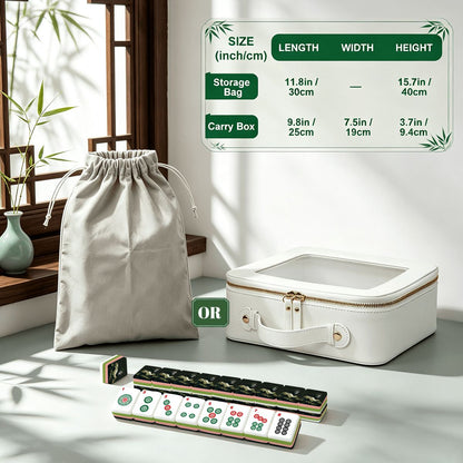 4 Layer Mahjong Tiles Set - Multiple Style Available