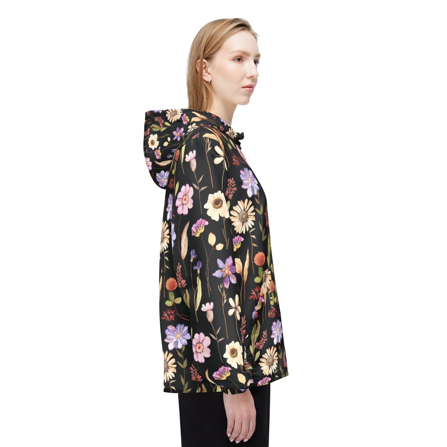 Flower Burst Windbreaker Jacket