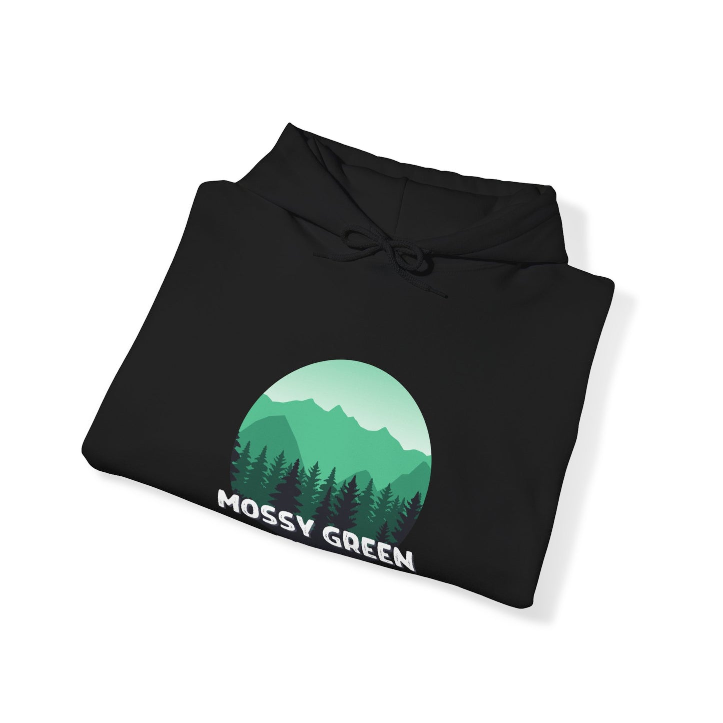 Mossy Green Trees Unisex Heavy Blend™ Hooded Sweatshirt