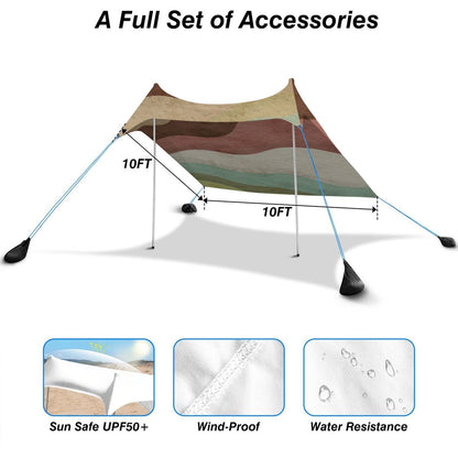 Beach Canopy Canopy Retro Designs