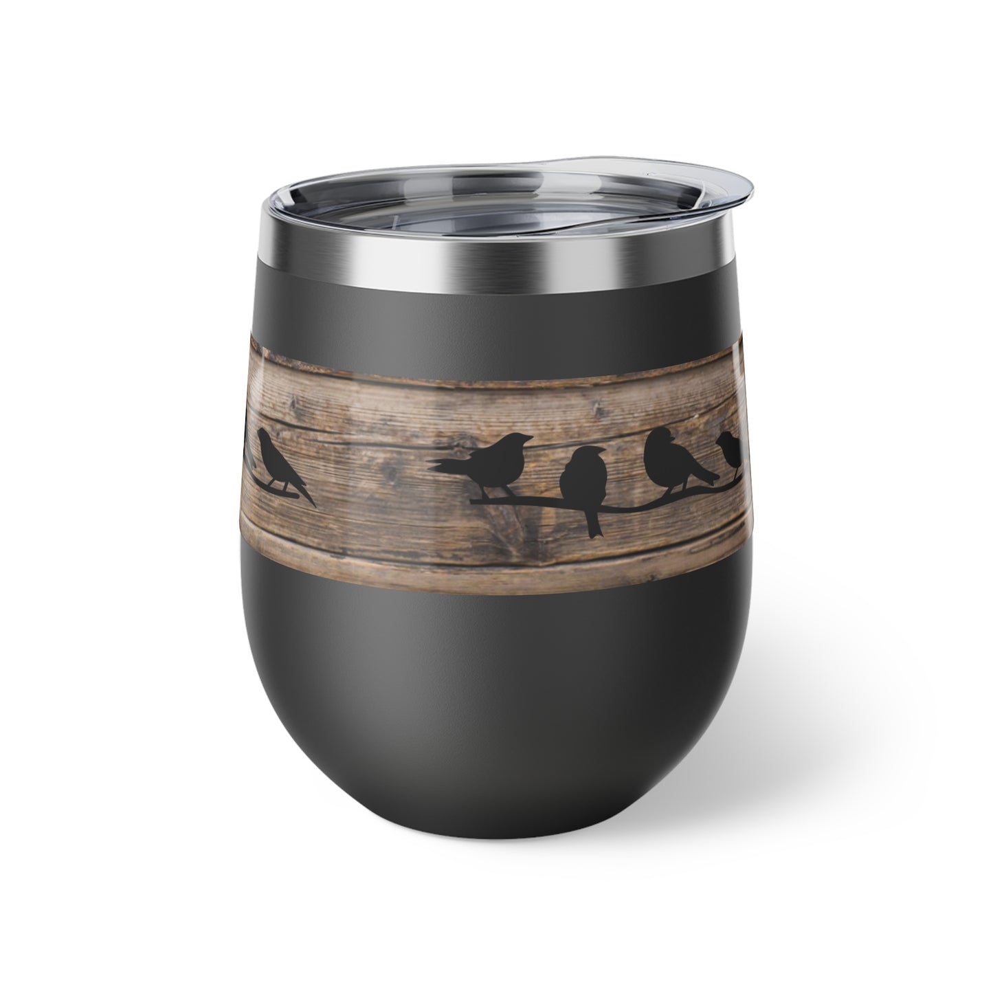 Birds on a Branch Copper Vacuum Insulated Cup, 12oz