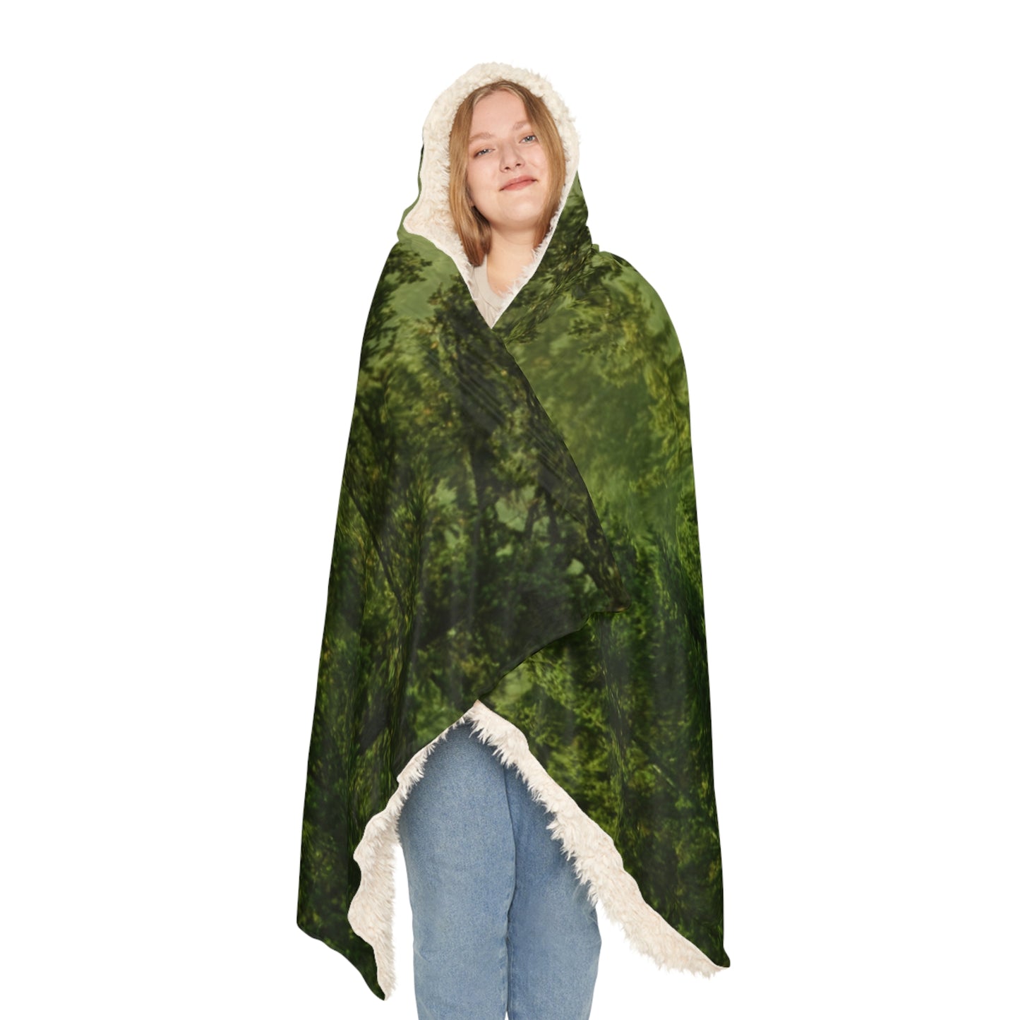 Mossy Green Tree Blanket