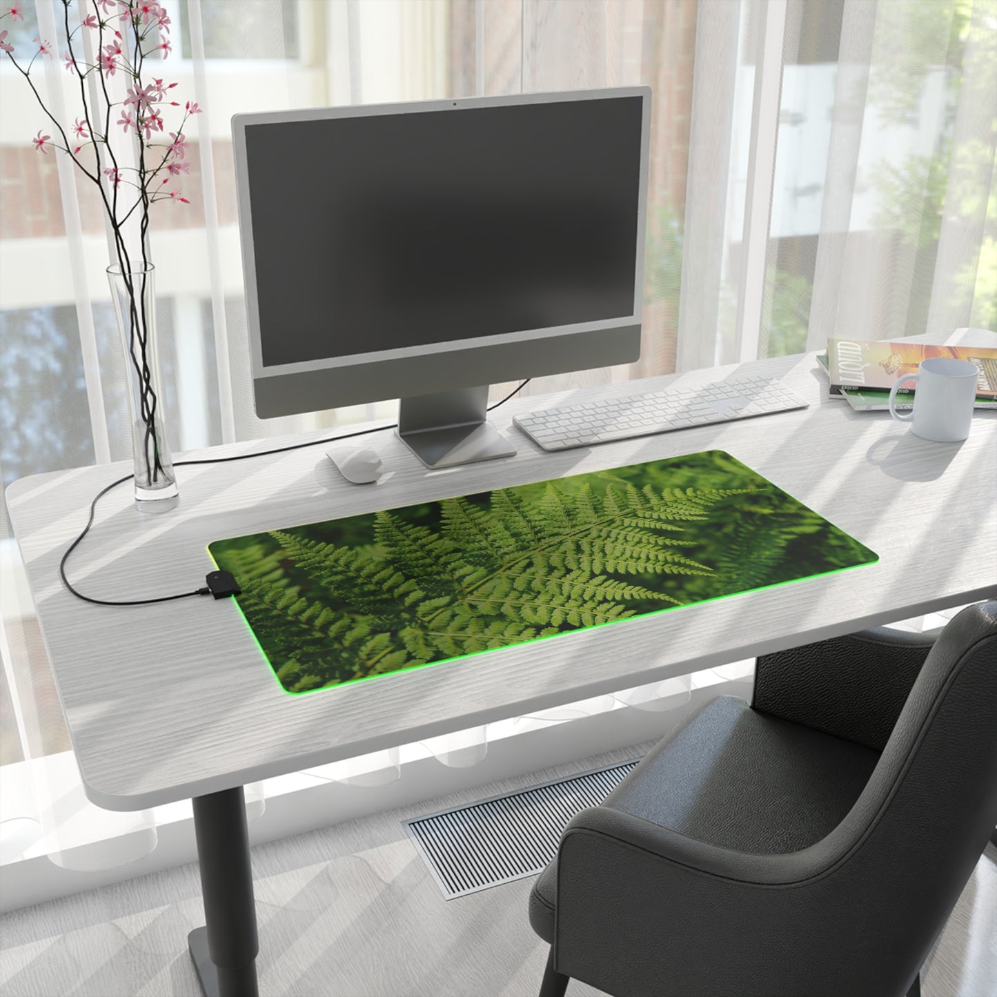 Fern LED Gaming Mouse Pad