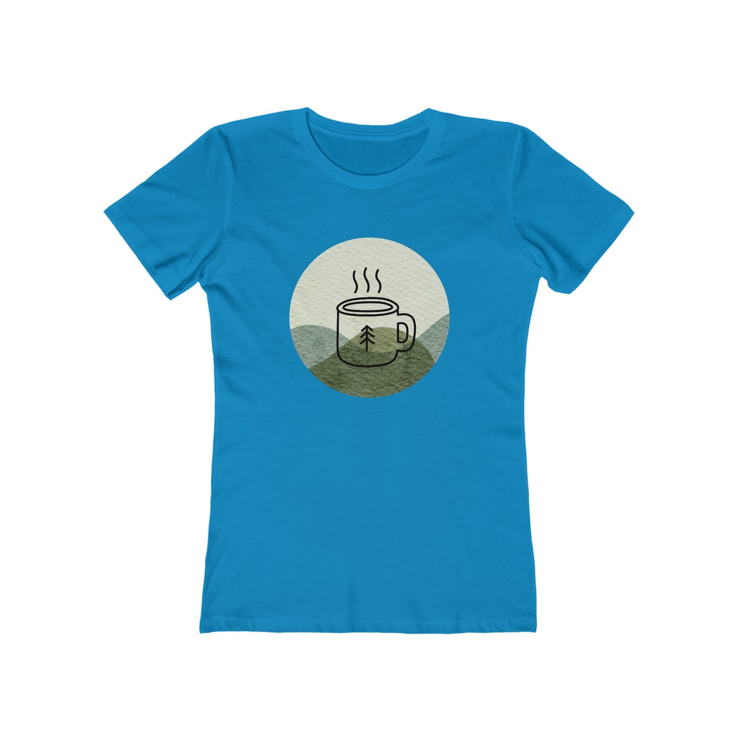 Mountain Coffee Tee for Women