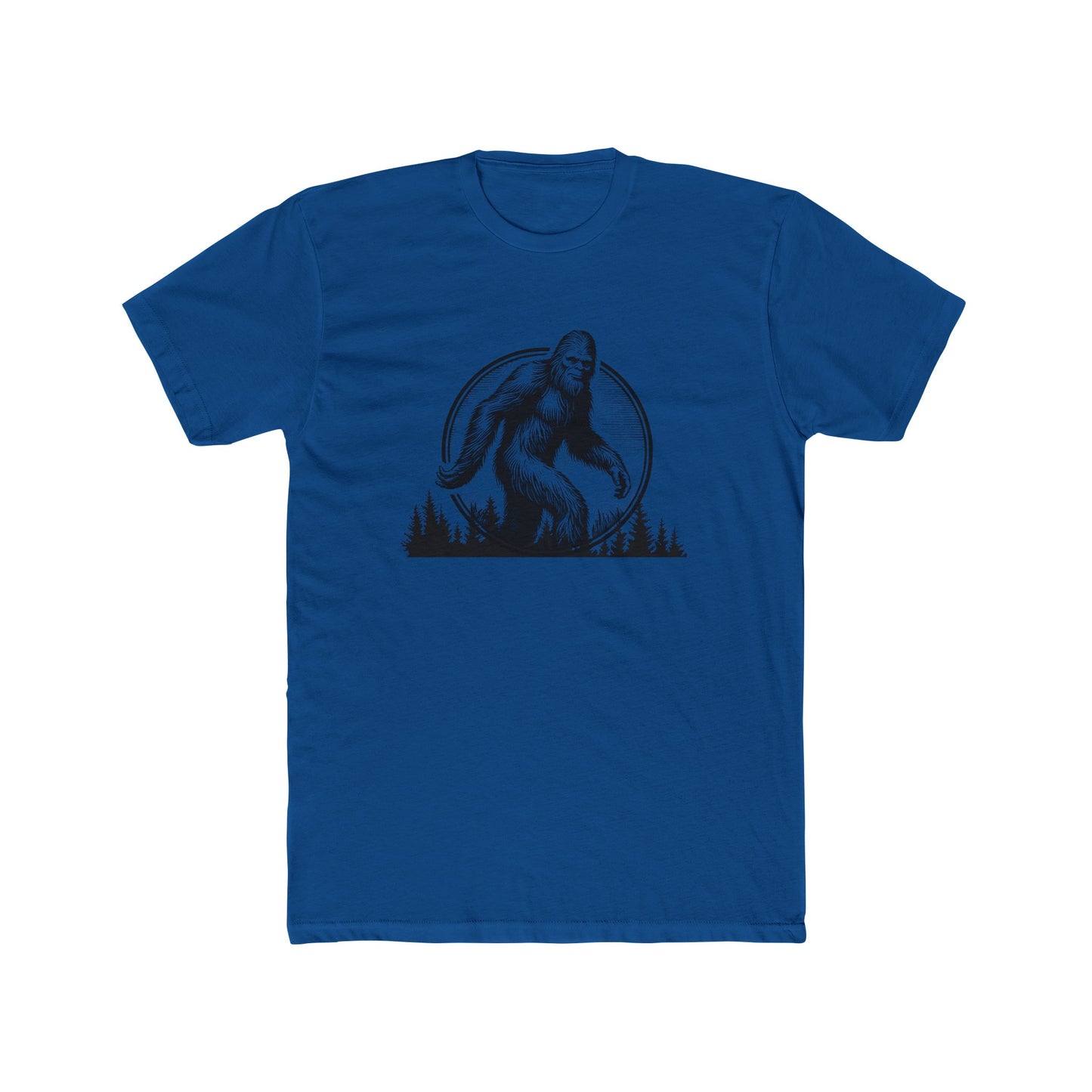 Bigfoot Rises Men's Cotton Crew Tee