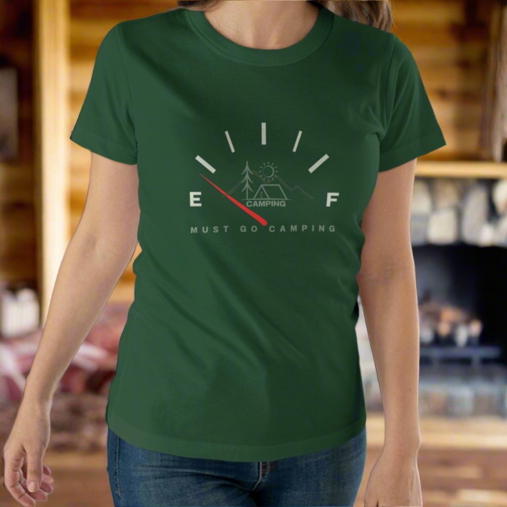 Must Go Camping -  Women's T-shirt