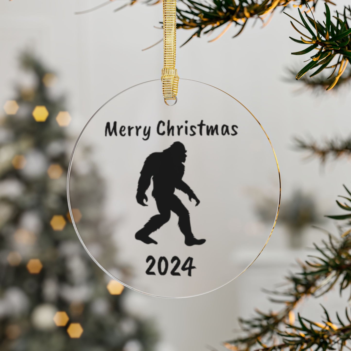 Merry Christmas Bigfoot - Ornaments