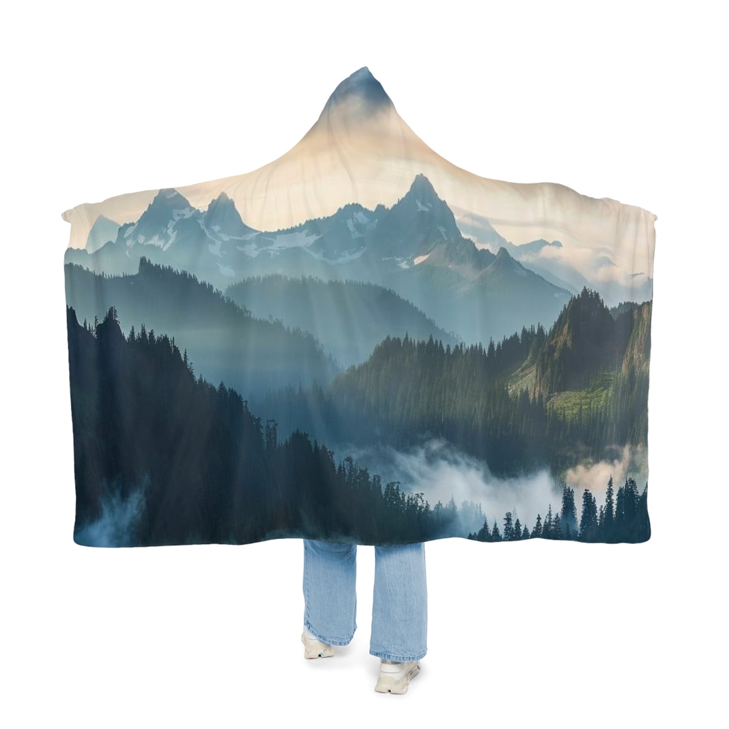 Mountain Fog - Snuggle Blanket